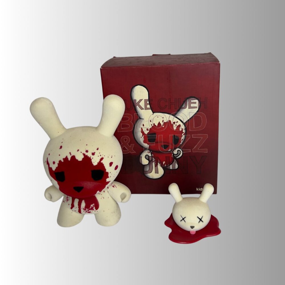8" Blood and Fuzz Dunny 2010